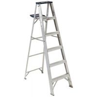 Louisville Ladder 5ft Aluminum Victor Stepladder 443-AS4005