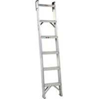 Louisville Ladder 6ft Aluminum Master Shelfladde 443-AH1006