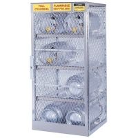 Justrite Horizontal 4 Cylinder Locker 400-23001