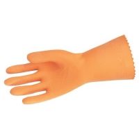 Memphis Glove Lg Orange Neoprene/latex Bl 127-5430L
