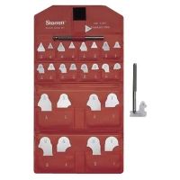 L.S. Starrett S167chz Set: Radius Gage 681-50619