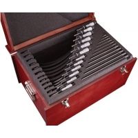 L.S. Starrett St436exrlz 0-12in Mic Set 681-52030