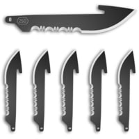 Outdoor Edge Cutlery 2.5in Serrated Drop Point Black Blade Pack