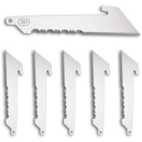 Outdoor Edge Cutlery 3in Utility Serrated Black Blade Pack