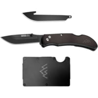 Outdoor Edge Cutlery Outdoor Edge Razor Carry W/ Wallet &amp; 2 Blades Folding Knife