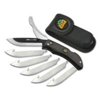 Outdoor Edge RO10C Razor Pro Folder 3.5" 420J2 Stainless Razor/Zipper Black