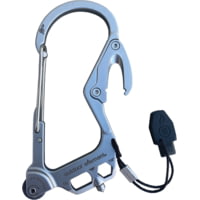 Outdoor Element Fire Escape Carabiner Silver