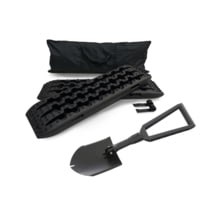 Overland Vehicle Systems Combo Kit with Recovery Ramp and Multi Functional Shovel