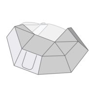 Overland Vehicle Systems Nomadic Awning 270 Side Wall 2