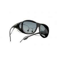 OveRxCast L Over-the-Glasses Sunglasses, Black