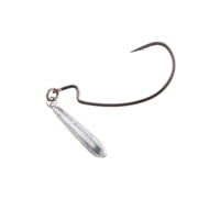Owner Hooks JigRig Soft Plastic Hook with Tungsten Weight, 3/16oz, Needle Point, Z Bend, Light Wire