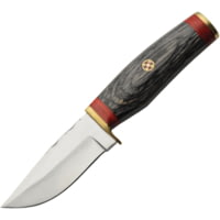 Pakistan Hunter Smoked Mosaic PA2034437 3.25 in Stainless Steel Fixed Blade Knife