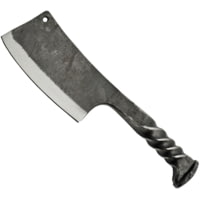 Pakistan Railroad Spike Cleaver Fixed Blade Knife