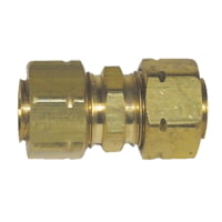 Parker 62CA-10 PARKER 62Ca 10 Compress Align Brass Union Fitting 5/8&quot; Nptf x 5/8&quot; Nptf