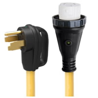 ParkPower Detachable Power Cord With Handle And Indicator Light 50A 25'