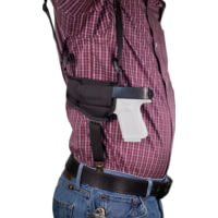 DeSantis Patriot Grd Shoulder Rig Leather Shoulder Holster