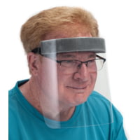 Paulson Manufacturing Infectious Disease Control Face Shield/Spit Shield, 5 Pack