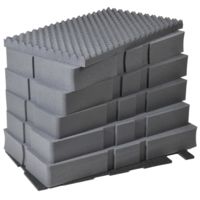 Pelican 0501 7-PC Foam Set for Transport Case 0500