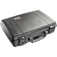 Pelican 1470 Laptop Computer Waterproof Black Case / Watertight box
