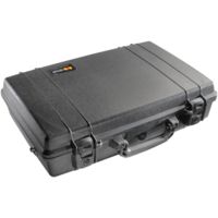 Pelican 1490CC #2 Notebook - Laptop Computer Waterproof Carry Case w/ Lid Organizer, Foam and Removable Shoulder Strap