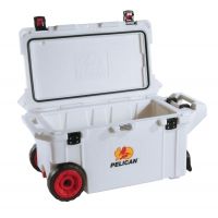 Pelican 80Qt Elite Cooler w/Wheels,29x13x13in