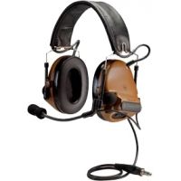 3M Peltor ComTac III FB Single Comm Electronic Headset NATO Wiring - Headband Model