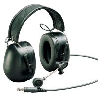 Peltor Ground Mechanic Head: Ground Mechanic headset, Black Cups, NRR 25 dB MT7H79F-01