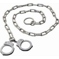 Penn Arms 2 Cuffs On 60inch Chain, End Ring
