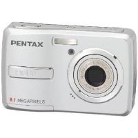 Pentax Optio E40 8.1 Megapixel Digital Camera 3x Zoom 2.4in LCD 19196