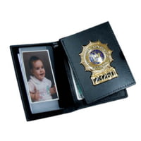 Perfect Fit Bifold CC Wallet w/ Flip Out Badge