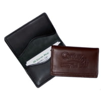 Perfect Fit Leather Business Card Holder