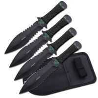 Perfect Point PP-098-4 Throwing Knife Set 7.5" Overall