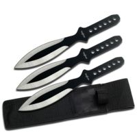 Perfect Point PP-114-3 Throwing Knife Set 9" Overall