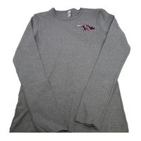 Pistols and Pumps Bella Ladies Long Sleeve T-Shirt w/ Logo - Women's