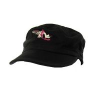 Pistols and Pumps Black Military-Style Cap w/ Logo