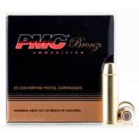 PMC Ammunition Bronze .44 Remington Magnum 240 Grain Truncated Cone Soft Point Brass Cased Pistol Ammunition