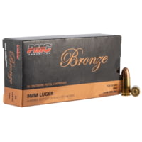 PMC 9G Bronze 9mm Luger 124 Grain Full Metal Jacket Centerfire Pistol Ammunition