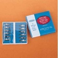 Popper Laboratory Pipetting Needles, Popper Sons 7939 Standard Hub With 304 Stainless Steel Tubing, Pack of 12