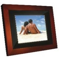 Portable USA 8" Wood Digital Picture Frame PU8W