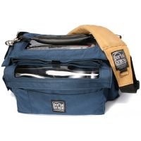 PortaBrace AO-4 Audio Organizer Case 13x7x7 - Blue