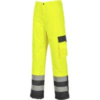 Portwest Hi-Vis Lined Contrast Pants