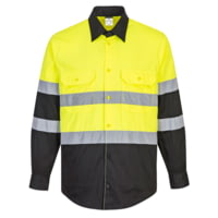 Portwest Hi-Vis Work Long Sleeve Shirt