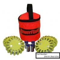 Powerflare 4-Pack PowerFlare Soft Pack, Magnetic