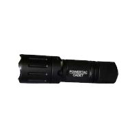 PowerTac Cadet LED Flashlight, Weapon-Mountable - 300 Lumens, 1 x CR123A