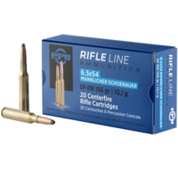 Ppu Ammo 6.5x54 Mann Shoenauer 156gr. Jsp-rn 20-pack