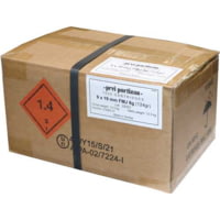 PPU 9mm Luger Case Lot 124 Grain Full Metal Jacket (FMJ) Brass Cased Centerfire Pistol Ammunition