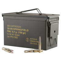 PPU PP3006GMC Standard Rifle 30-06 Springfield 150 Gr Full Metal Jacket