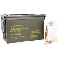 PPU PPRM50M Rangemaster 50 BMG 625 Gr Full Metal Jacket (FMJ)