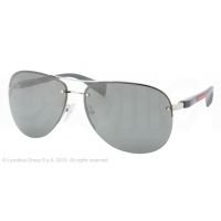 Prada PS 56MS (65) PS56MS Single Vision Prescription Sunglasses