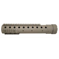 Precision Reflex AR-15/M16 Round Free Float Carbon Fiber Extended Forearm